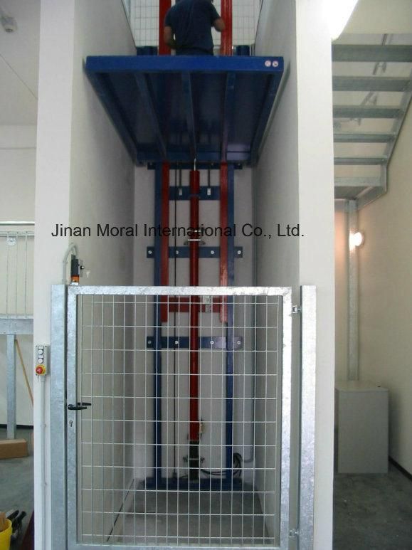 1T 2T 3T Hydraulic Small Goods Elevator