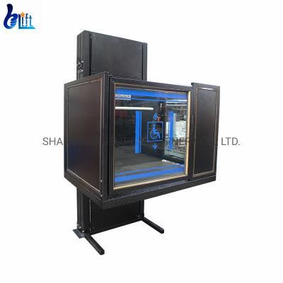 1.7m Home Mini Small Passenger Aluminum Building Lift Elevator Supplier