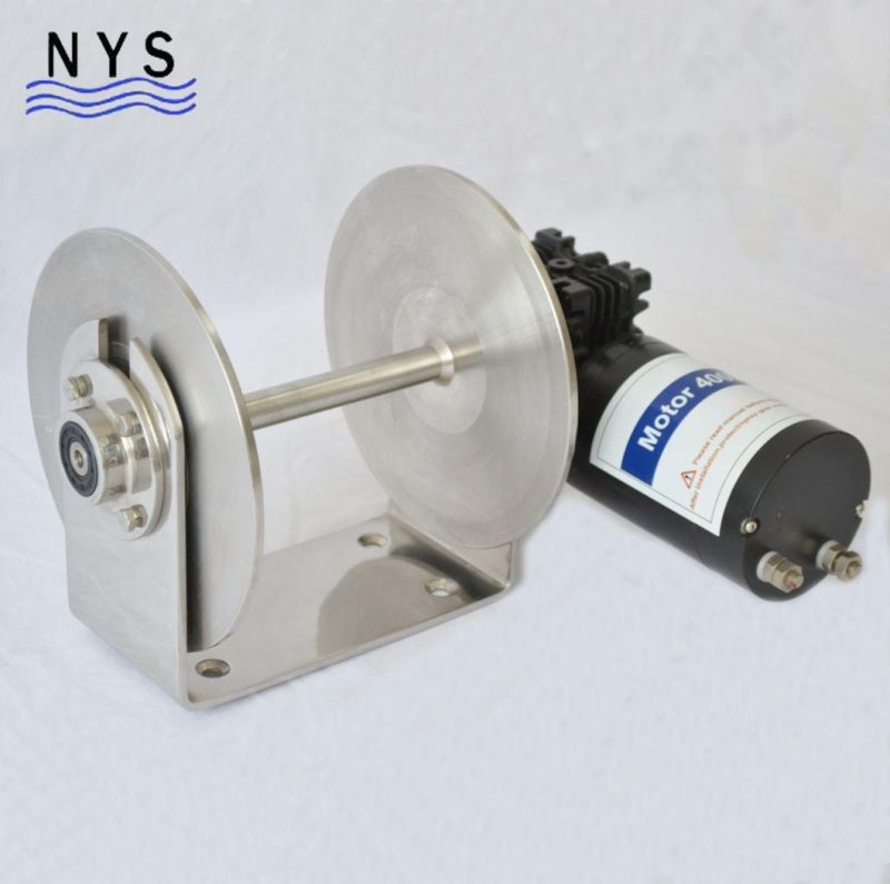 12V 1000W 316 Stainless Steel, Auto Drop Free Fall Drum Anchor Winch, Anchor Puller for Marine Fishing Boat /Yacht