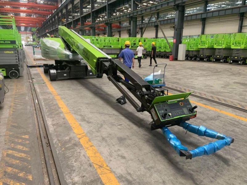 Zoomlion 14m Electric Boom Lifts Za14je Selling in Russia