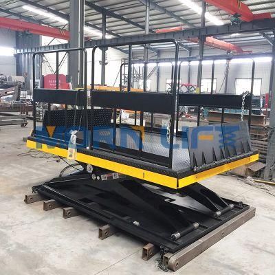 3ton 3m in Ground Scissor Car Lift for Underground Garage