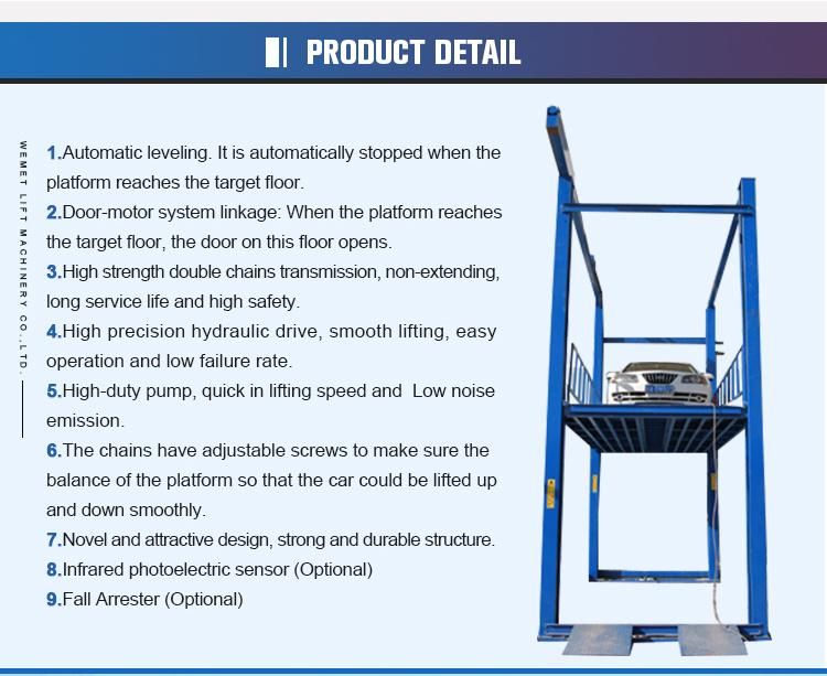 Four Post Cargo Lift