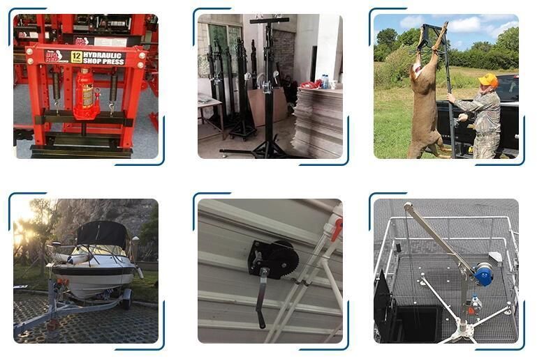 1000lbs Portable Steel Cable Manual Hand Winch by Ce Certificate