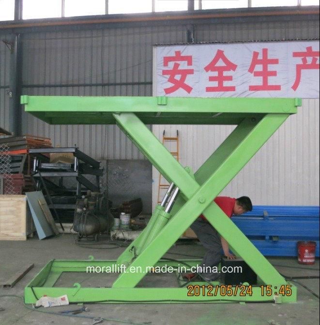 Heavy Load Capacity Cargo Lifting Scissor Platform