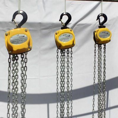 High Quality Cheap Price Hot Sell 0.25 Ton Chain Block Hoist