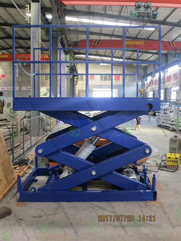 Hydraulic Driven Scissor Model Goods Lift (SJG)