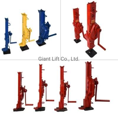 1.5-25t Mechanical Steel Jack Handle Type Manual Mechanical Jack Gear Rack Lifting Jack (SJ/SJL/SJA)