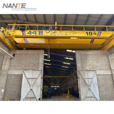 Euro-Type Double Girder Overhead Crane with with Electric Open Whinch
