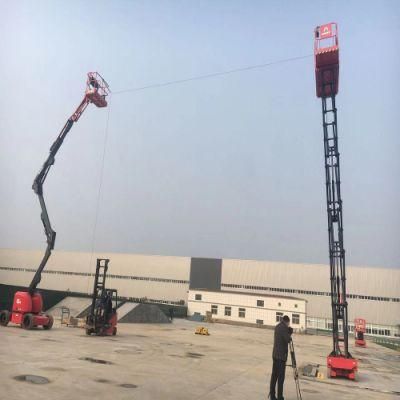 Self Propelled Boom Lift Nacelle Articulee
