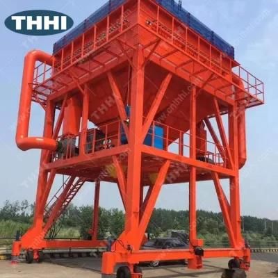 Rail Mounted Mobile Hopper with Dustproof Function