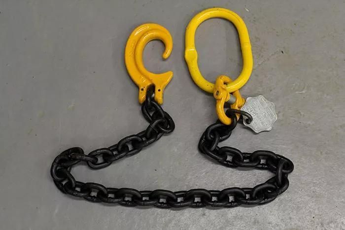 China Manufacture G80 Welded Steel Three Legs Lifting Chain Sling