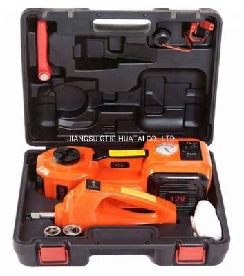 12V DC 5t Multi-Functional Electric Hydraulic Floor Jack with Electric Impact Wrench