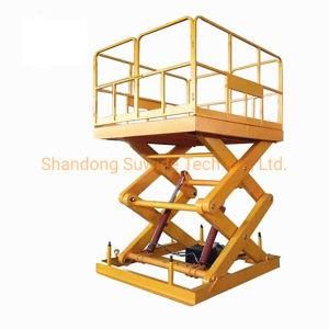 Customizable Stationary Hydraulic Scissors Platform Lift Electric Fixed Scissor Loading Dock Lift for Warehouse