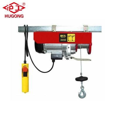 Single Phase PA 200kg Mini Electric Wire Rope Hoist