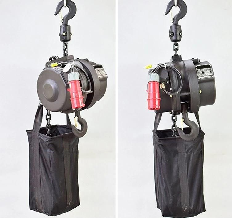 2ton Stage Chain Block Electric Lifting Hoist with Double Hook