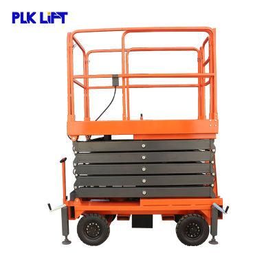 Truck Mounted Scissor Lift Mobile Tracked Crawler Scissor Lift