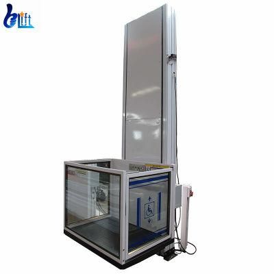 Electric Vertical Wheelchair Lift Hydraulic Home Elevator Designed as Requirements Hydraulic Elevator Home Lift Man Lift Passenger Lift