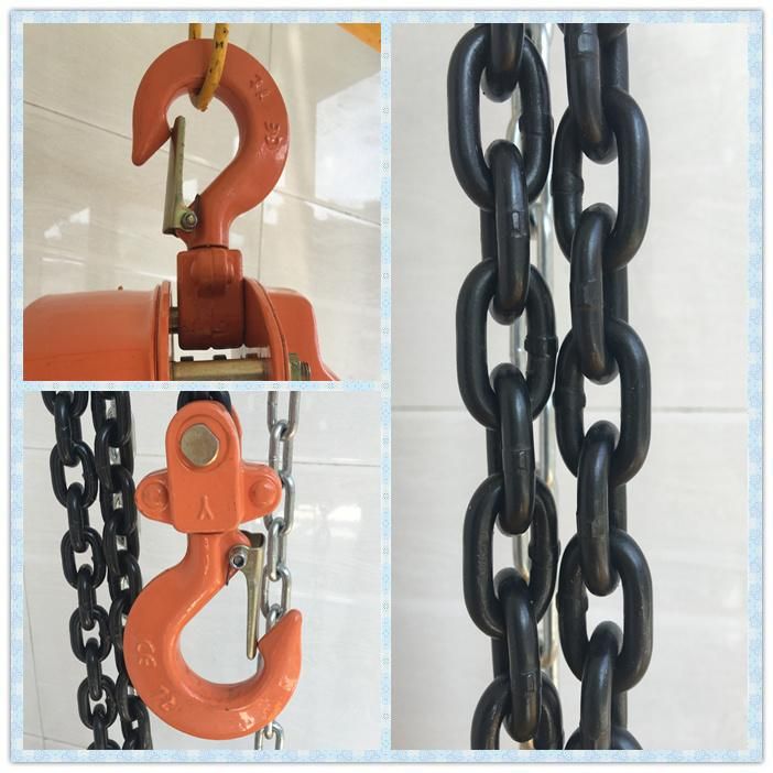 High Quality Manual Chain Hoist with Double Brake System