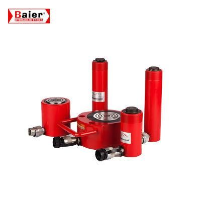 China Price Big 150ton Double Acting Hollow Hydraulic Jacks Metro Tools, Briadge Lifting