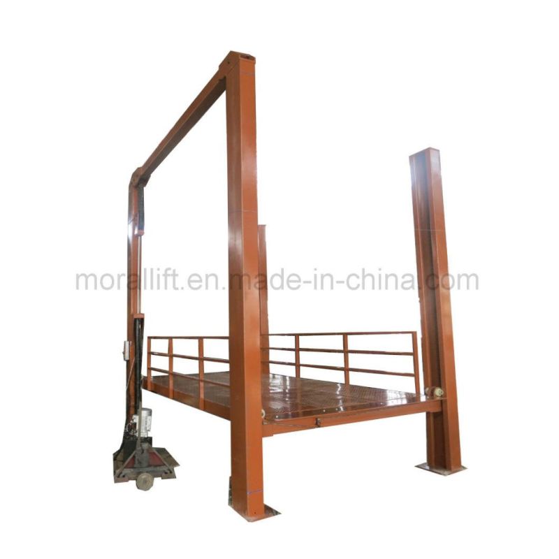 4 Guide Rails Vertical Car Parking Lift with CE