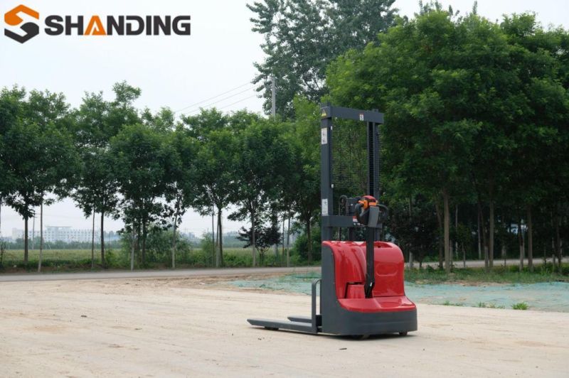 Shaning Hand Pallet Truck Electric Stacker Electric Pallet Stacker Semi Electric Stacker