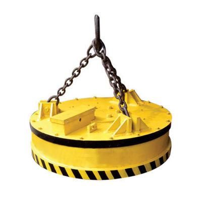 Scrap Circular Lifting Electromagnetic Crane Plates High Intensity Magnetic Lifter Price