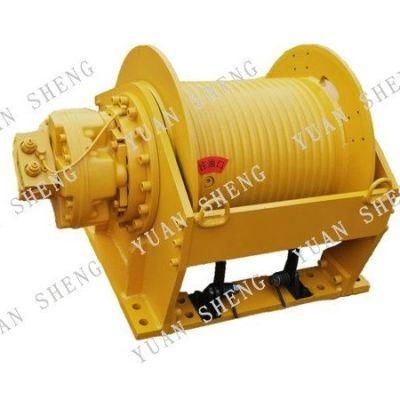 China Lifting Equipment 2/3/4/5/6/8/10/12/15/20/30 Ton Truck/Tractor/Drilling Rig/Excavator/Marine Boat/Crane Hydraulic Winch