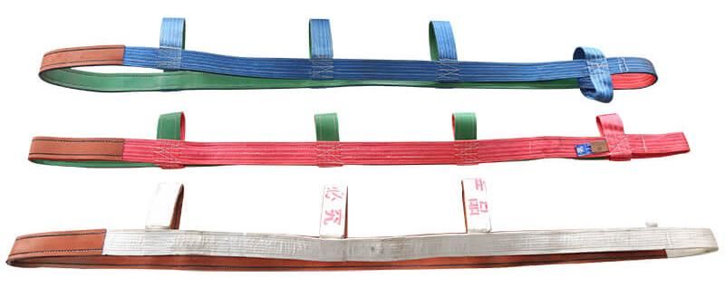 Swiss Ribbon Made Glass Lifting Sling with 4 Layer Inside and Super Weight Durable