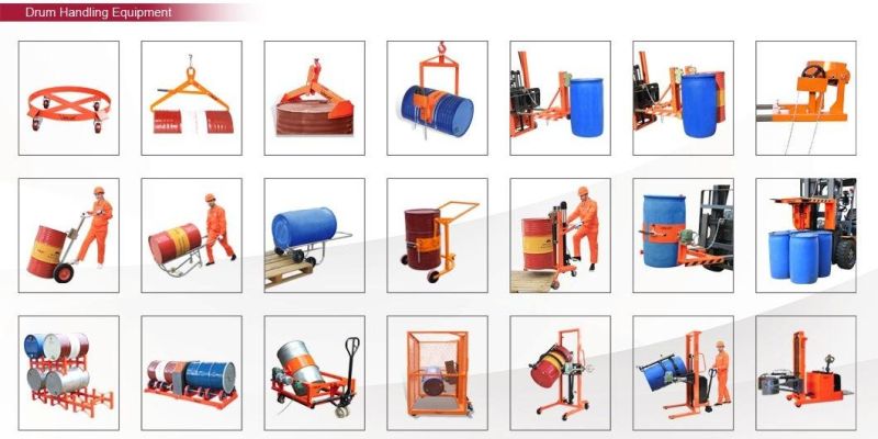 High Quality Yl800 360 Degree Rotating Hydraulic Drum Stacker Capacity 800kg From China