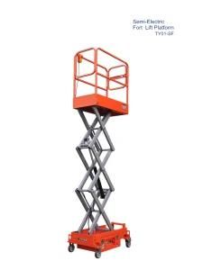 Semi-Electric Fort Lift Platform / Lifting Truck