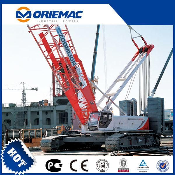 Hoisting Construction Equipment Zoomlion Crawler Crane 80 Tons Quy80