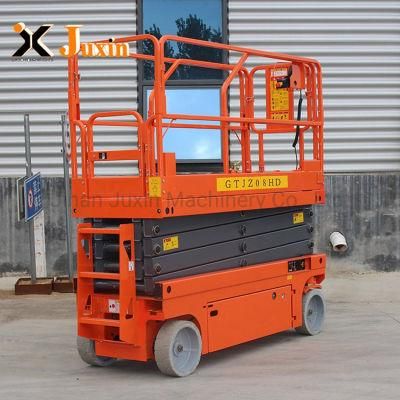 En280 Approved 6-14m Hydraulic Electric Self Propelled Scissor Lift Platform