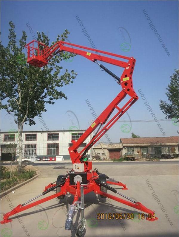 10 Meter Trailer Mounted Diesel Powered Boom Lift (TBL-10)