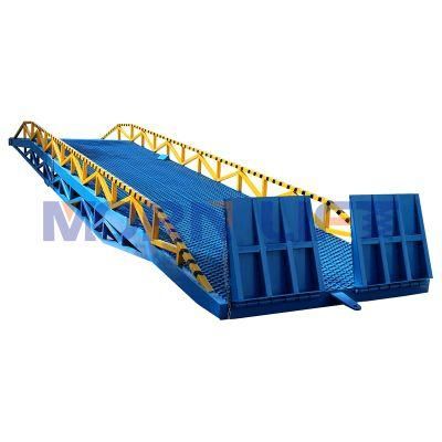 Moving 12t Morn CE, ISO Container Loading Ramps Mobile Dock Ramp