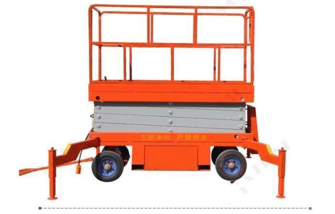 China Full Electric 12m 15m Mobile Aerial Lift Platform with High Quality