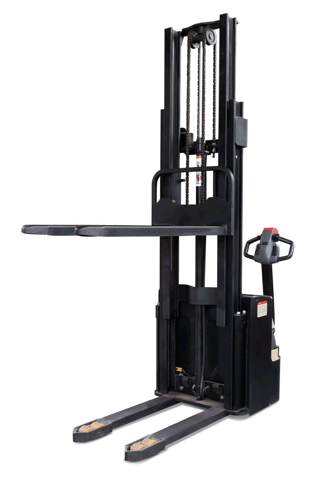 Chinese High Quality 2000kg Battery Stacker Electric Stacker Walking Stacker