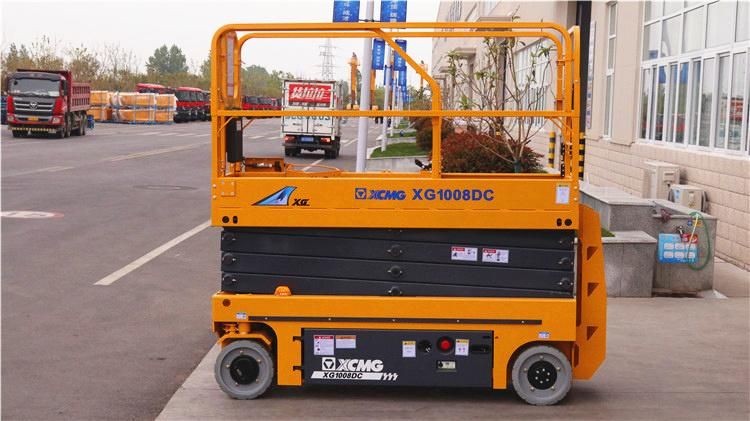 XCMG Official Xg1008DC Construction 10m High Portable Car Lifting Equipment