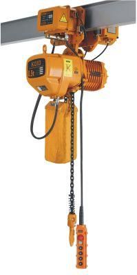 5ton Double Speed Chain Electric Chain Hoist Crane Winch