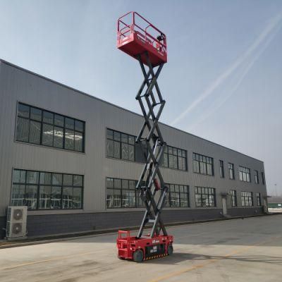 Mobile Indoor Man Aluminium Alloy Light Scissor Platform Lift