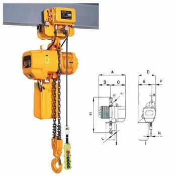 Remote Electric Chain Hoist 2 Ton