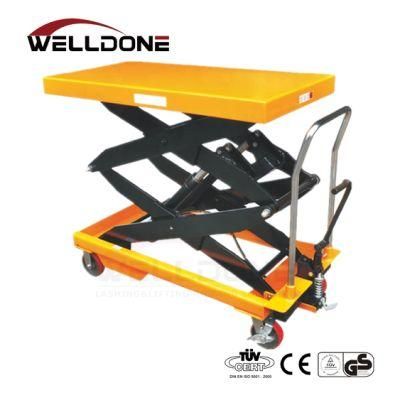 Hot Selling 1250kg All Rough Terrain Manual Hydraulic Lifting Hand Pallet Truck