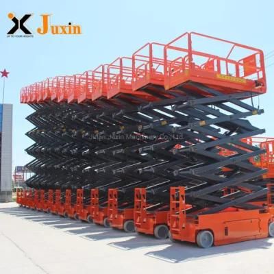 6m 8m 10m Electric Self-Propelled Man Lift Mobile MID Rise Scissor Lift