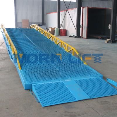 6t 8t 10t 12t 15t Hydraulic Mobile Container Forklift Load/Loading Dock Ramp