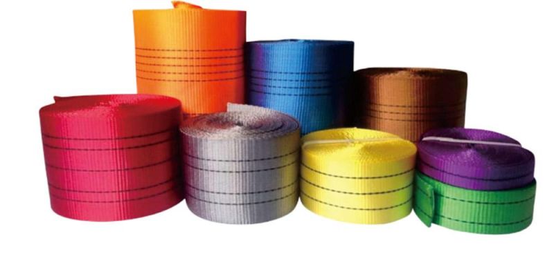 8t Hot-Sales High Tenacity Webbing Type in Industrial Polyester Yarn