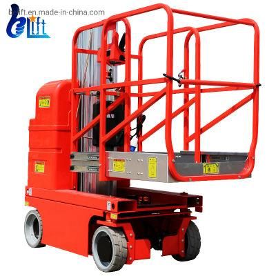 Sale Workshop Self Propelled High End Single Vertical Mast Lifts