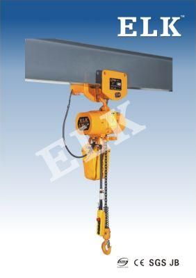 0.3 Ton Electric Chain Hoist with Manual Trolley