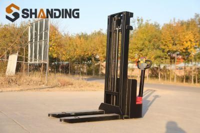 Shanding Economical 1.2 Ton Stacker Electric Pallet Stacker Mobile Stacker