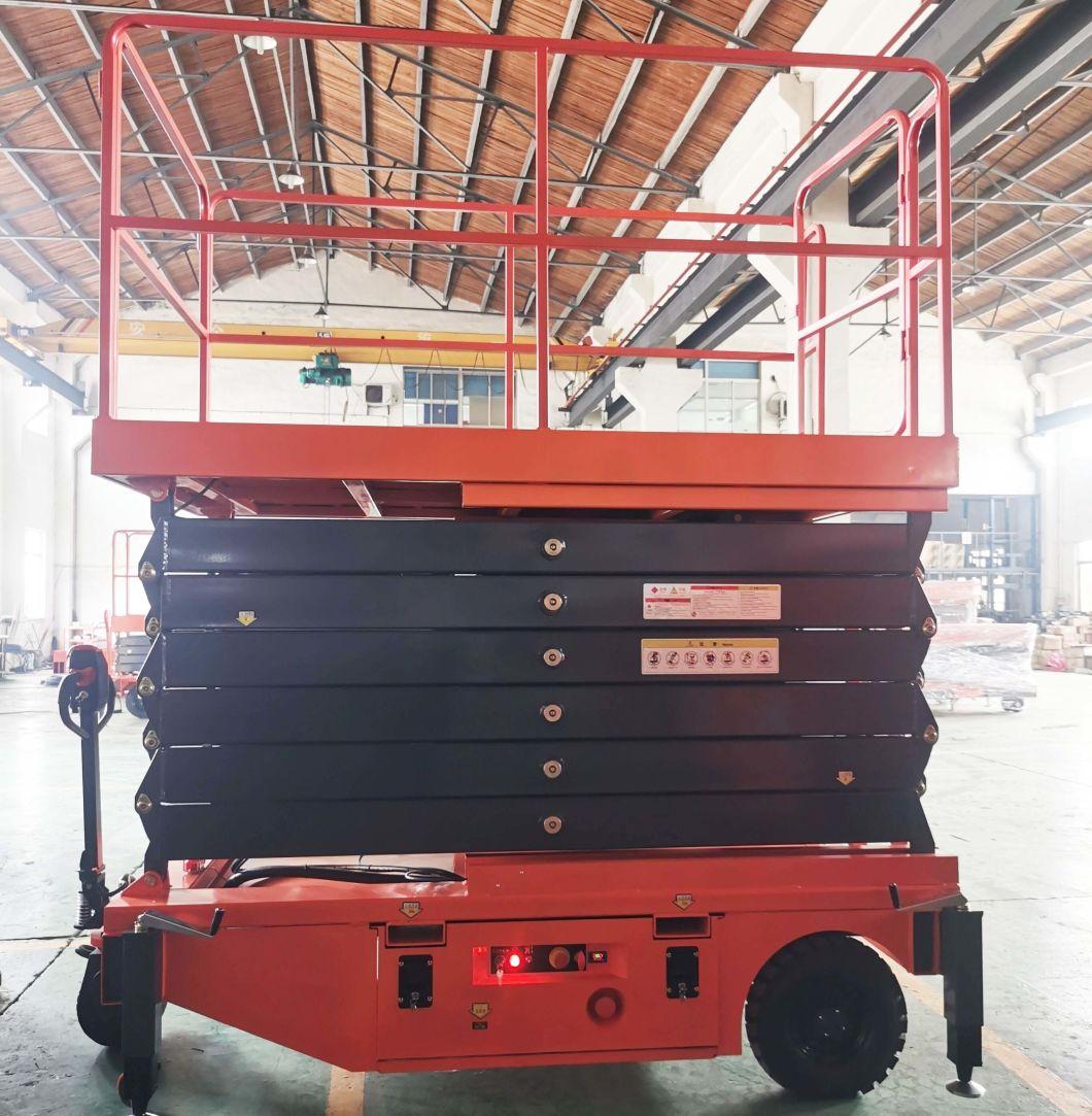 European Standard Large Capacity Durable All-Electric Mobile Scissor Lifts