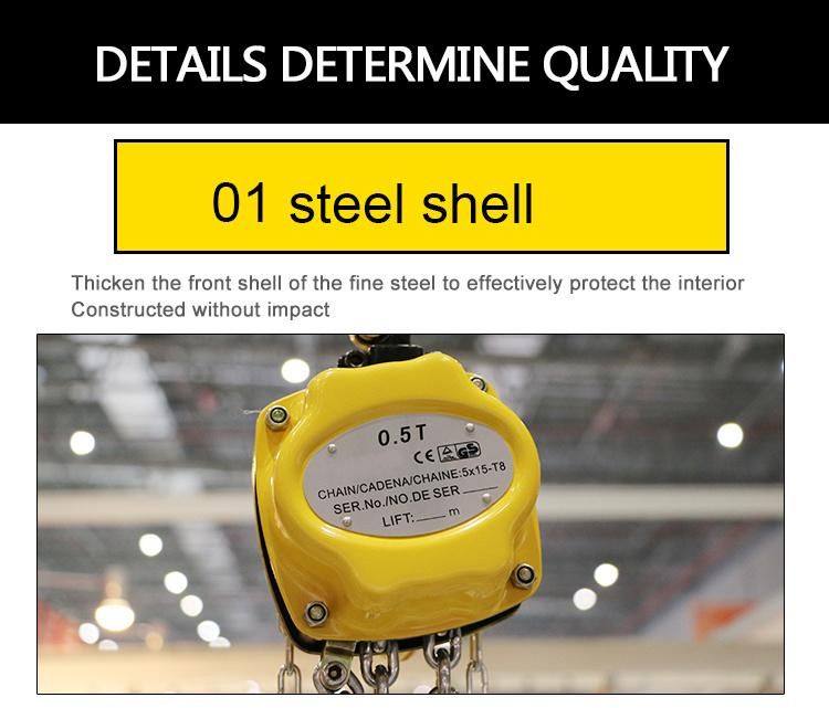 0.5t Small Volume Mini Hand Chain Block