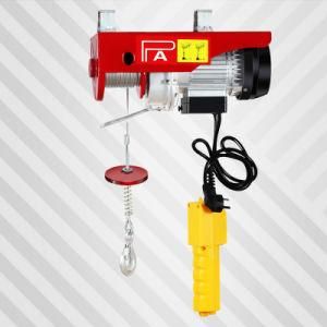 Single Phase Power 800kg Electric Mini Electric Hoist Winch